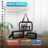 3x1 Cosmetiqueras de dama washbag